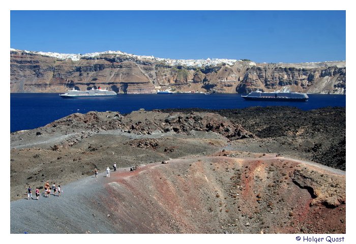 Thira von Nea Kameri - Santorini