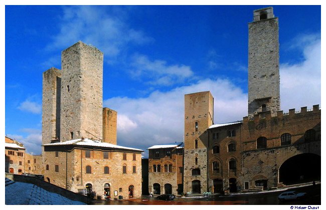 San Gimignano - Wohntrme