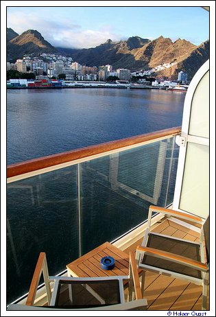 Unser Balkon - der  Mein Schiff 1