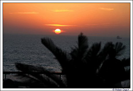 Sonnenuntergang auf dem Meer Sonnenuntergang auf dem Meer