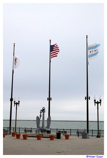 Faggen am Navy Pier Chicago