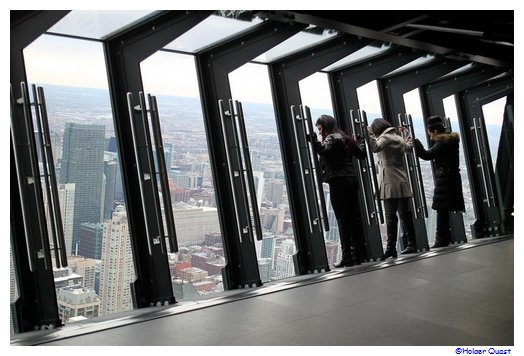 360° Chicago TILT im Hancock Tower