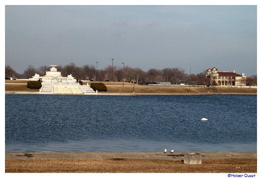 James Scott Memorial Fountain auf Belle Isle in Detroit