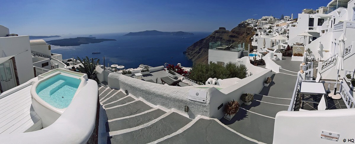 Firostefanis Gassen - Santorini