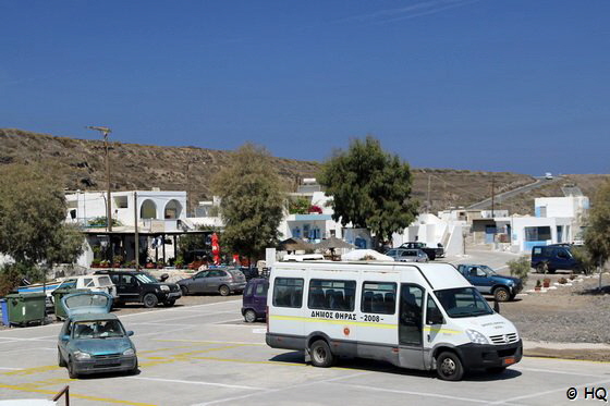 Bus auf Thirassia Santorini