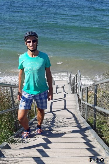 Holger an der Steilk�ste Nienhagen