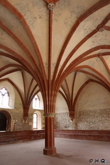Versammungsraum der M�nch im Kloster Eberbach