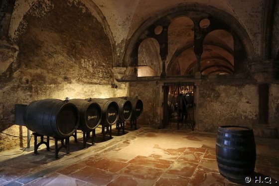 Weinlager im Kloster Eberbach