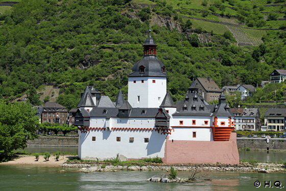 Burg Pfalzgrafenstein in Kaub am Rhein Burg Pfalzgrafenstein in Kaub am Rhein