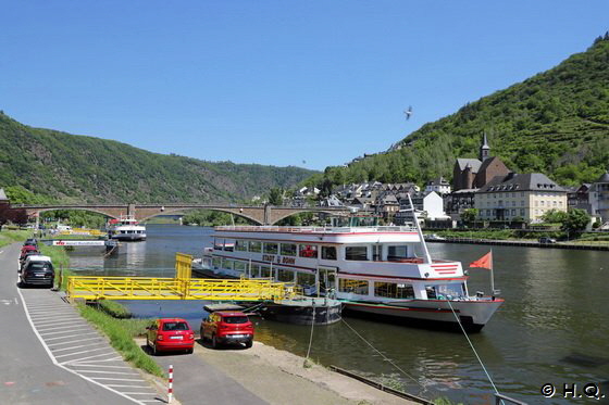 Cochem Schiffsanleger Moselrundfahrten