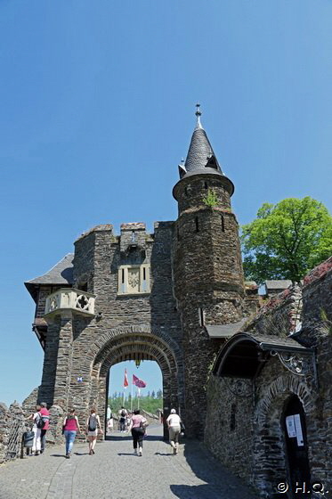 Falltor der Reichsburg in Cochem