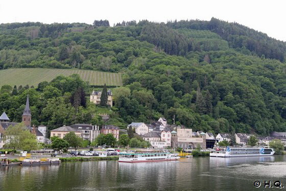 Moselufer in Traben-Trarbach