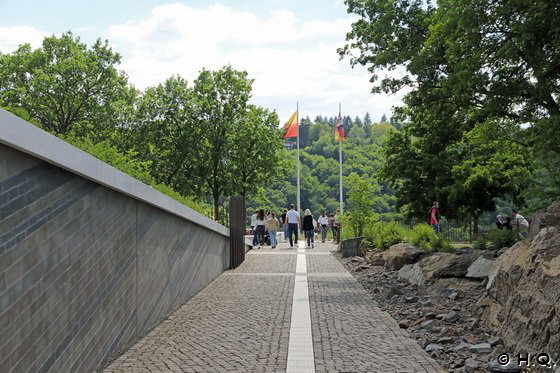 Eingang zum Loreley Plateau