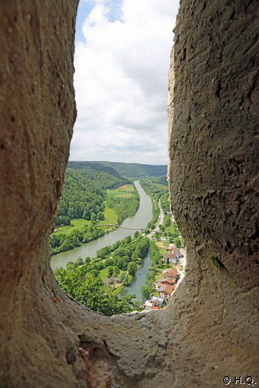 Blick von der Burg Randeck