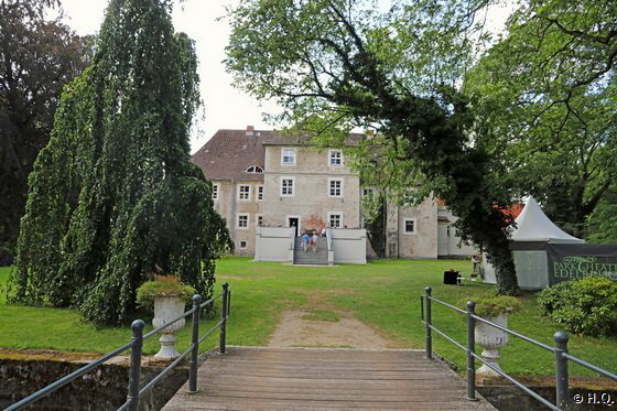 Rückseite Wasserschloss Mellenthin - Usedom Rückseite Wasserschloss Mellenthin - Usedom