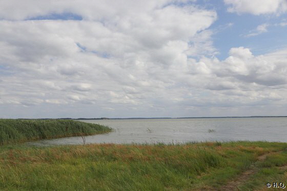 Achterwasser in Zempin auf Usedom 
