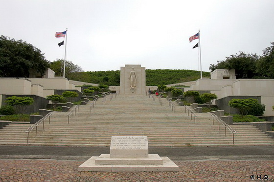 Punchbowl Crater Honululu National Memorial Cemetery of the Pacific