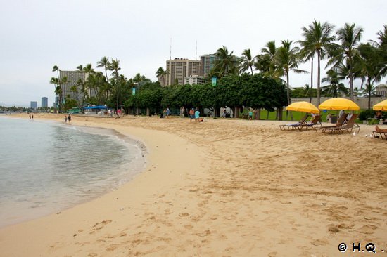 Duke Kahanamoku Beach - Waikiki Beach - Hoholulu - Hawaii