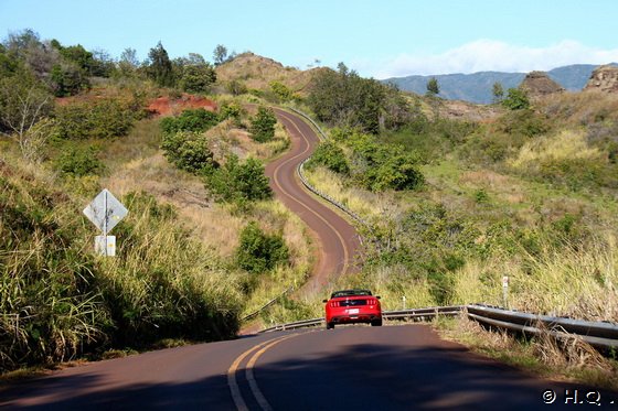 Waimea Canyon Drive - Zufahrt zum Waimea Canyon