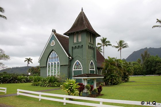 Waioli Huiia Church Hanalei Kauai