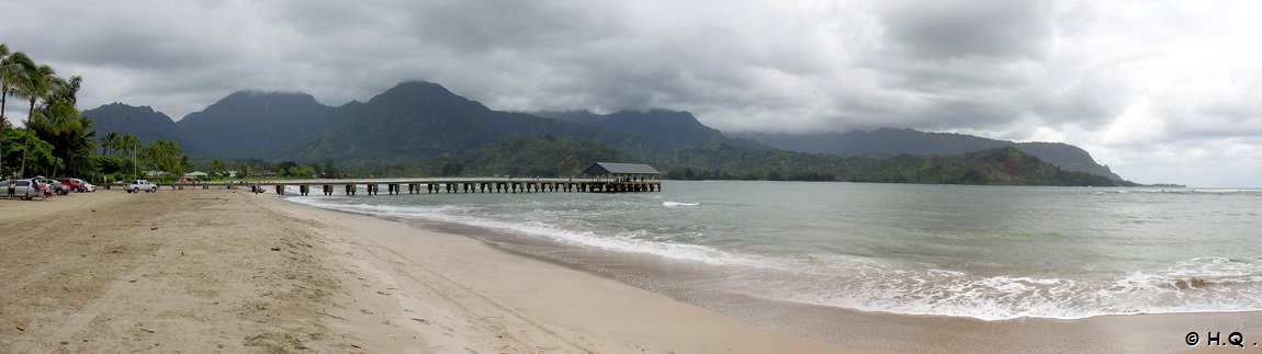 Hanalei Pier Kauai Hawaii