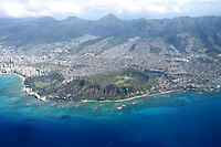 Oahu aus der Luft Oahu aus der Luft