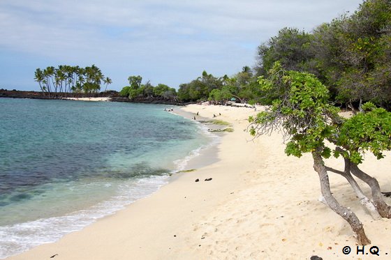 Kekaha Kai State Park - Mahai'ula Beach Big Island Hawaii