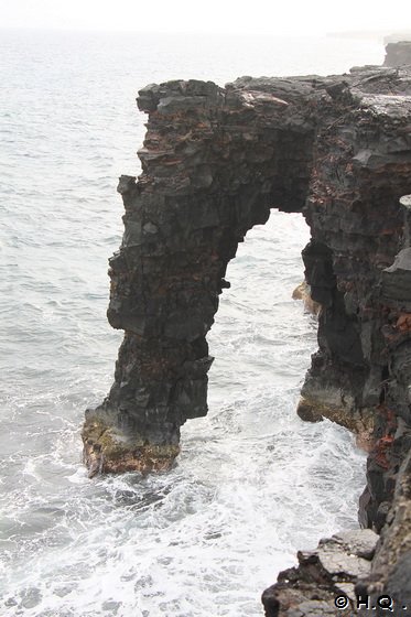 Holei Sea Arch im Volcanoes National Park Holei Sea Arch im Volcanoes National Park