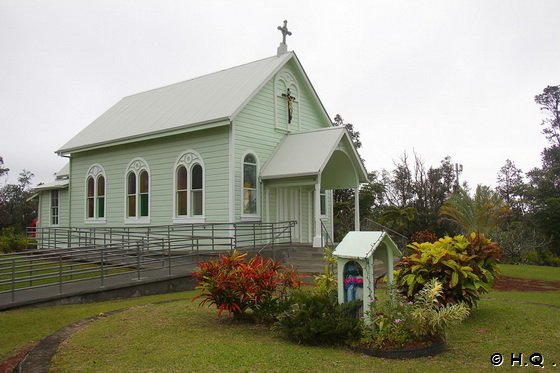 Sea Painted Church Puna Distrikt Big island Hawaii