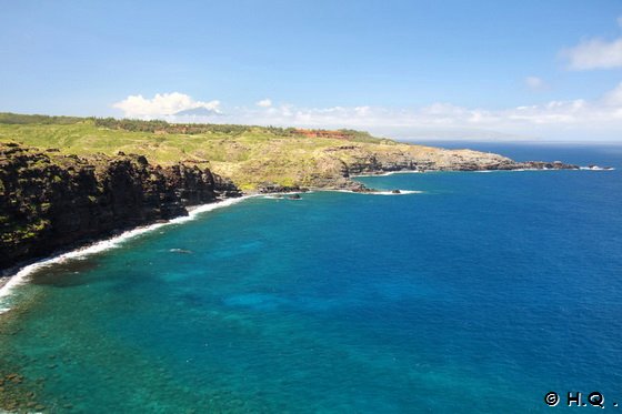 Blick vom Ohai Lookout Maui Hawai