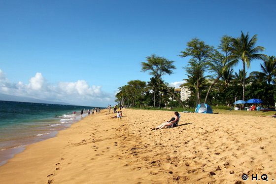 Kahekili Beach Park oder Old Airport Beach Maui Hawaii