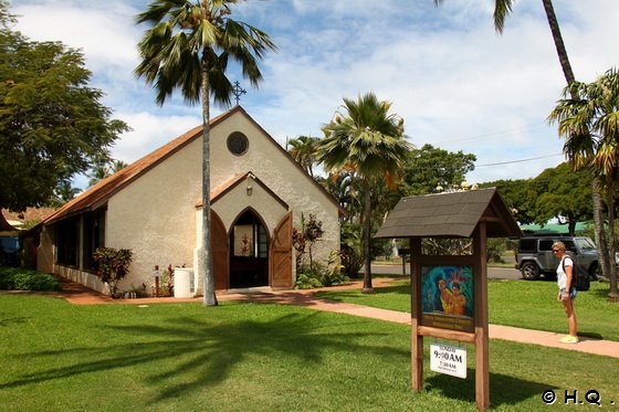 Holy Innocents Church in Lahaina auf Maui Hawaii Holy Innocents Church in Lahaina auf Maui Hawaii