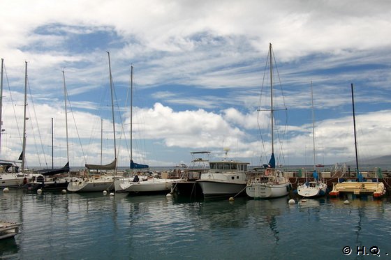 Hafen von Lahaina auf Maui Hawaii Hafen von Lahaina auf Maui Hawaii