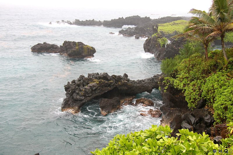 Waianapanapa State Park Road to Hana  Maui Hawaii