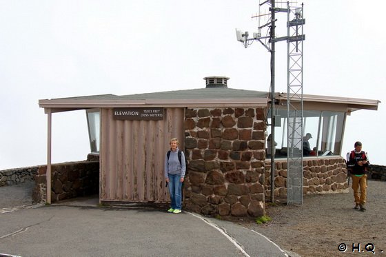 Pu'u'ula'ula Summit Visitor Center Haleakala National Park Mauai Hawaii
