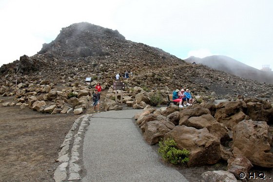a Kaoao Trail im Haleakala National Park Mauai Hawaii