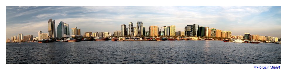 Skyline am Dubai Creek
