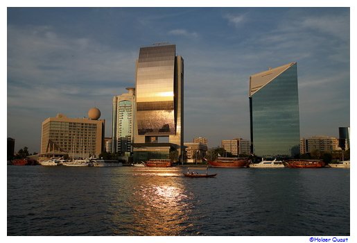 Dhaufahrt auf dem Dubai Creek