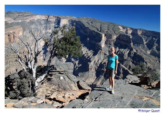 Jebel Shams Canyon  im Oman