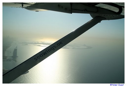 Blicke aus dem Wasserflugzeug