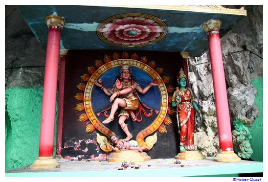 Hindu-Schrein in den Batu Caves - Kuala Lumpur