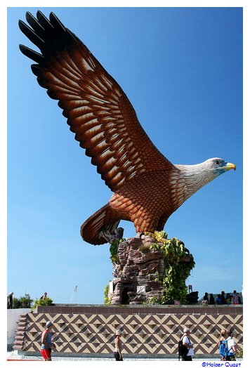 Dataran Lang oder Eagles-Square auf Langkawi