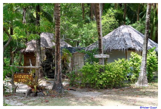 Duschen auf Rang Yai Island - Phuket - Thailand