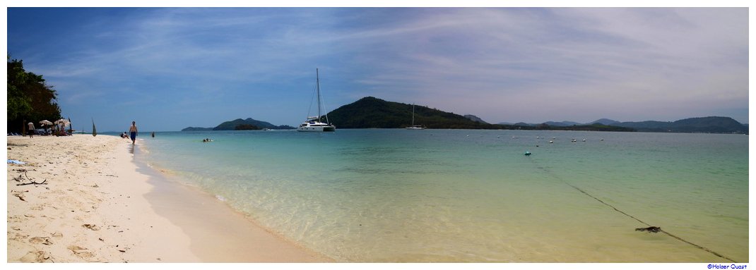Beach / Strand von Rang Yai Island - Phuket - Thailand