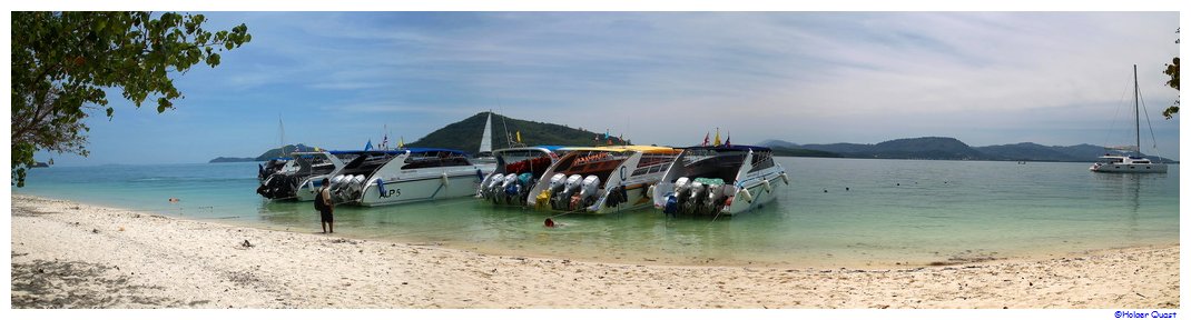Beach / Strand von Rang Yai Island - Phuket - Thailand