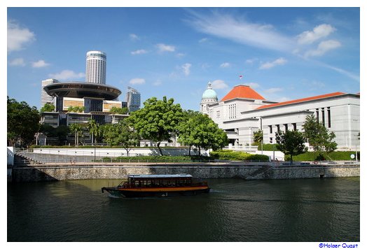 Supreme Court und Parlament von Singapur