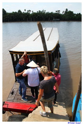 Weiter geht die Tour auf dem Mekong