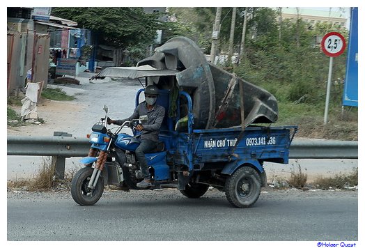 Bizzarer Transport in Vietnam Bizzarer Transport in Vietnam