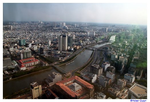 Blick vom Bitexco Financial Tower auf Saigon / Ho-Chi-Minh-Stadt Blick vom Bitexco Financial Tower auf Saigon / Ho-Chi-Minh-Stadt