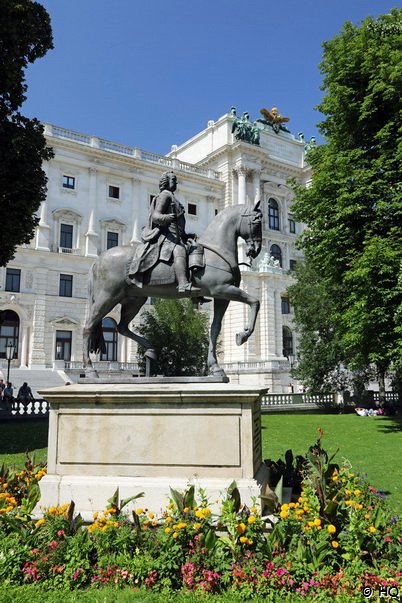 Burggarten der Hofburg in Wien